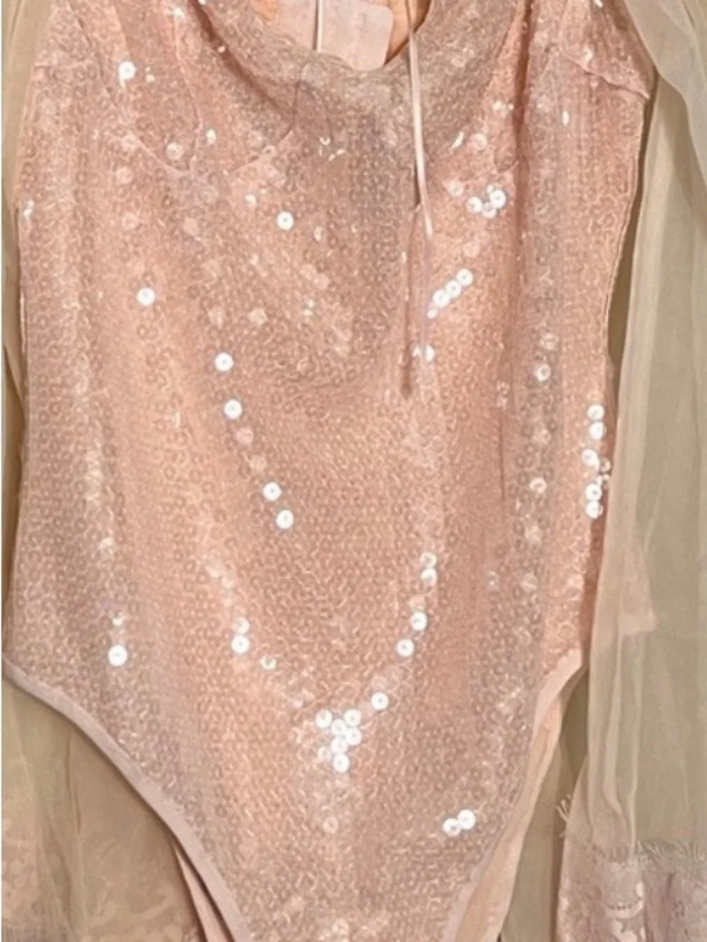 x REVOLVE Bali Good Graces Bodysuit in Soft Pink FREE PEOPLE